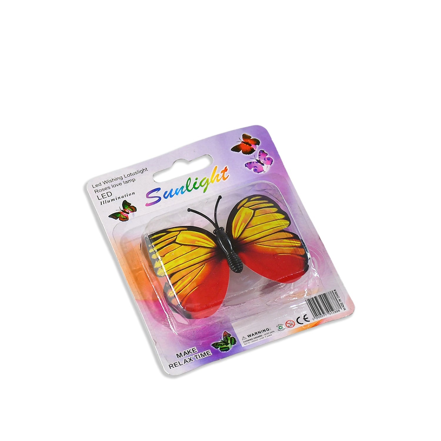 6278 The Butterfly 3D Night Lamp Comes with 3D Illusion Design Suitable for Drawing Room, Lobby. DeoDap 6278 The Butterfly 3D Night Lamp Comes with 3D Illusion Design Suitable for Drawing Room, Lobby. DeoDap